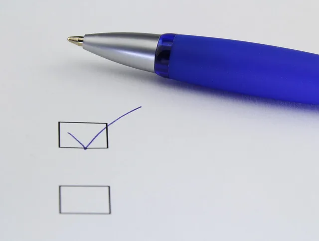 office, selection, write, paper, mark with a cross, done, ballpoint pen, pen, select, checklist, selection list, decide, decision, checklist, checklist, checklist, checklist, checklist. Ecommerce email marketing checklist for safer sends